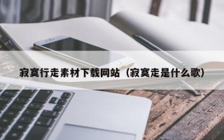长治寂寞行走素材下载网站（寂寞走是什么歌）